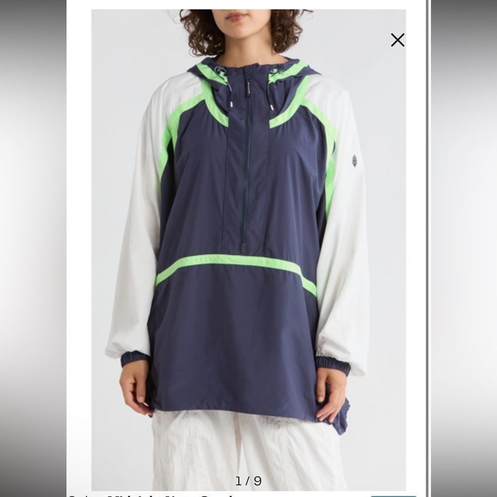 NWOT FP Movement Care Like the Wind Anorak